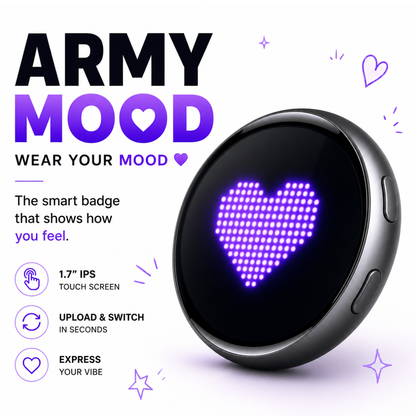 Customizable Digital Display Badge
