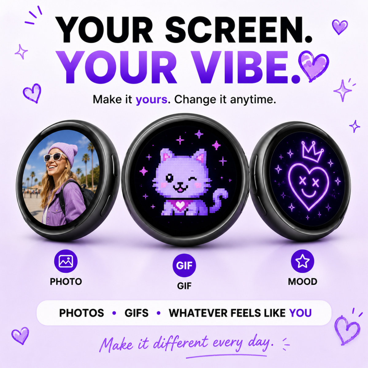 Customizable Digital Display Badge